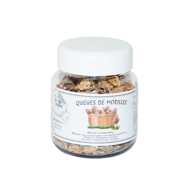 Queues de Morilles séchées Truffes Richerenches