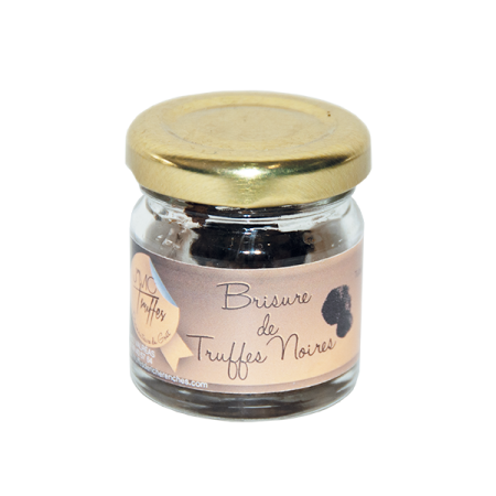 Brisures de truffe noire Tuber Melanosporum 25g - Carré de Boeuf